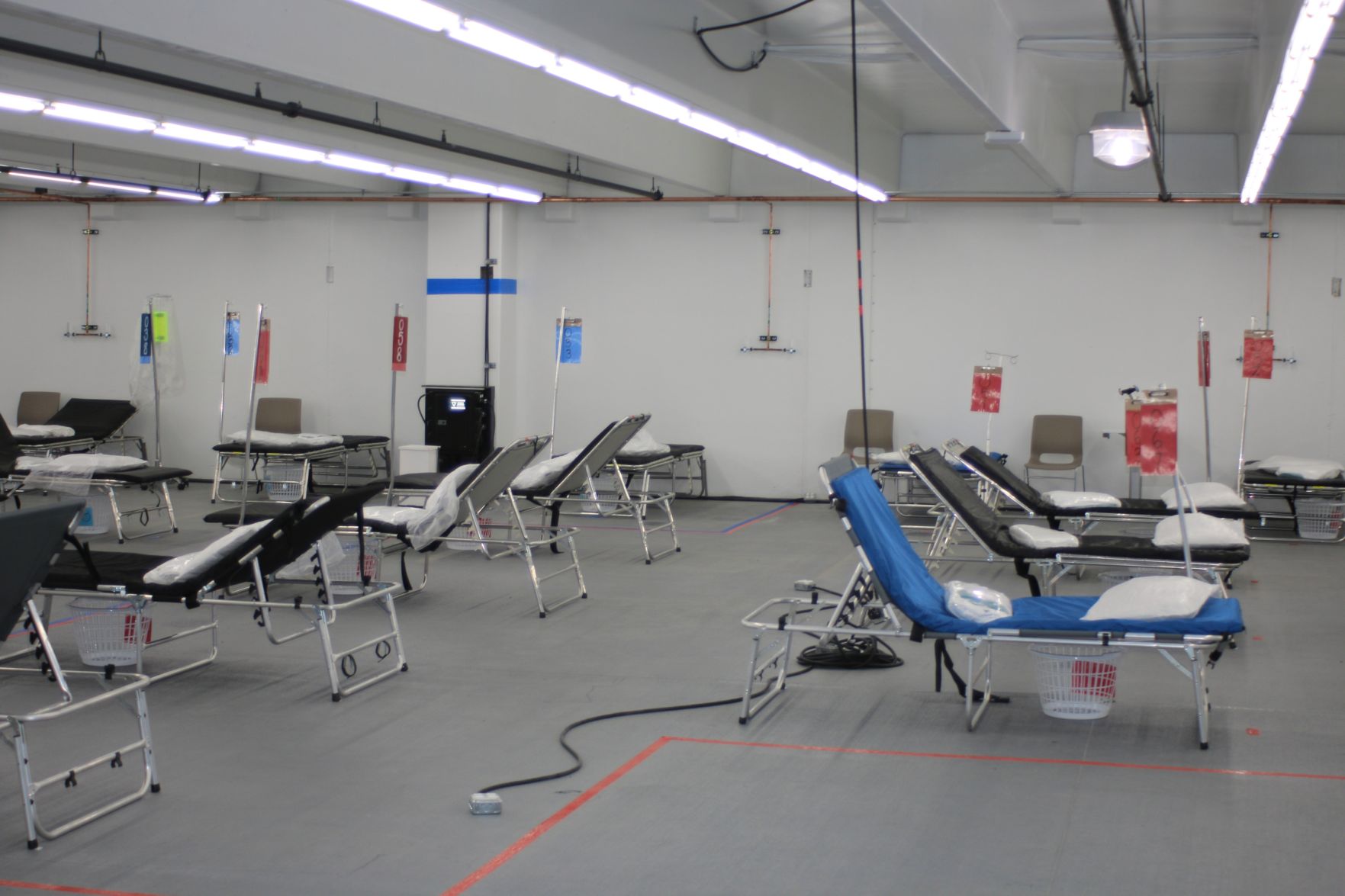 Floyd Medical Center patient overflow area